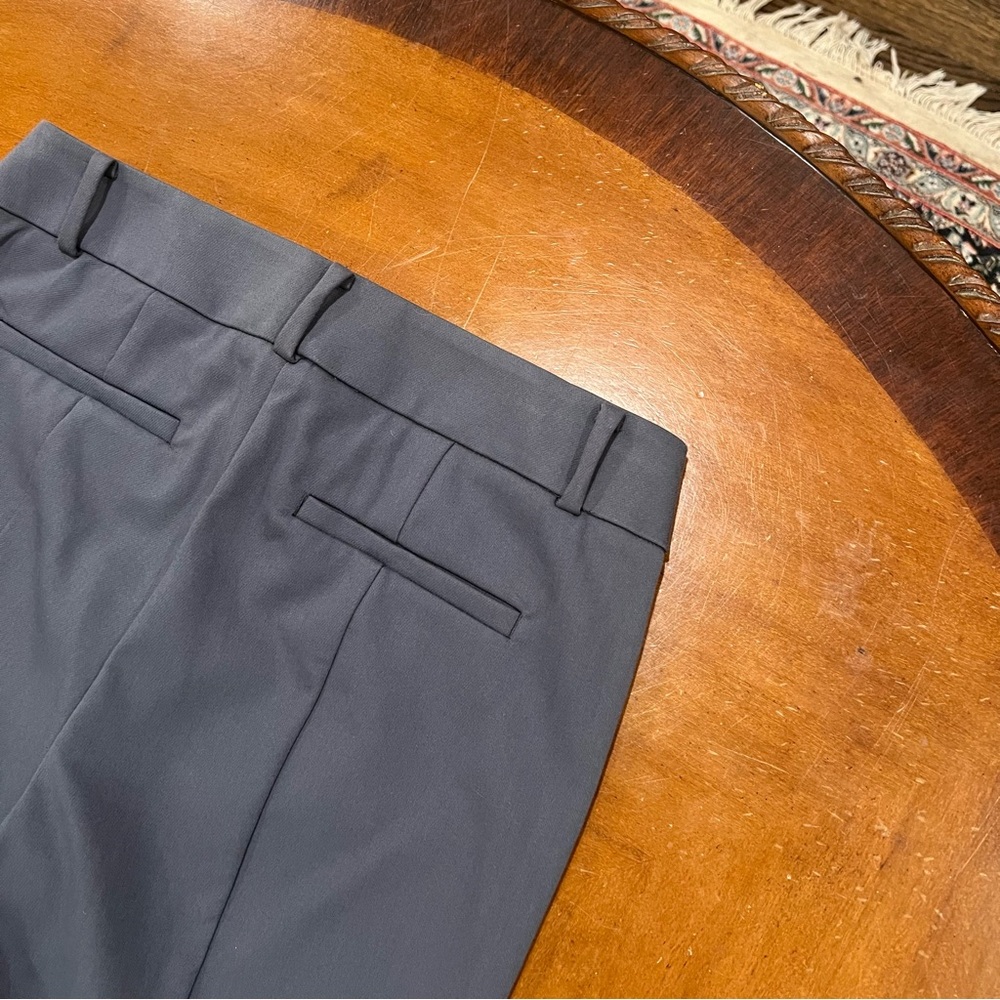 NWT Ann Taylor LOFT $70 Julie Skinny Ankle Length Dress Pant 2 Mid-Rise Gray - Picture 8 of 16